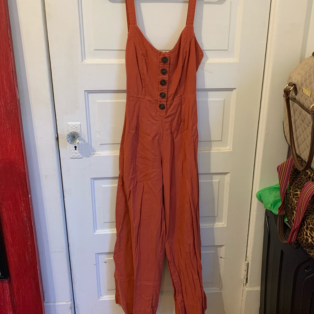Terra-cotta colored Jumpsuit